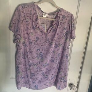 NWT Sz 14w cj banks Top